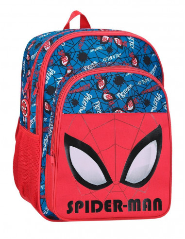 42524D1 ADAPT. BACKPACK 40CM 2C. SPIDERMAN AUTHENTIC